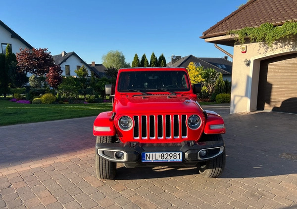 Jeep Wrangler cena 228780 przebieg: 41000, rok produkcji 2021 z Iława małe 191